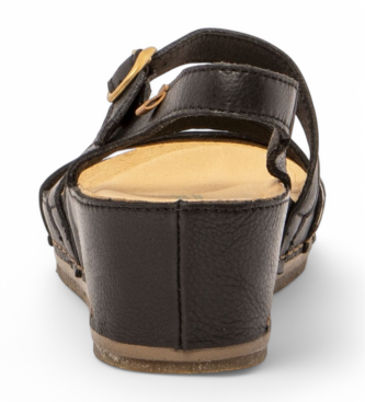 El Naturalista N5855 Sandali Picual in pelle nera