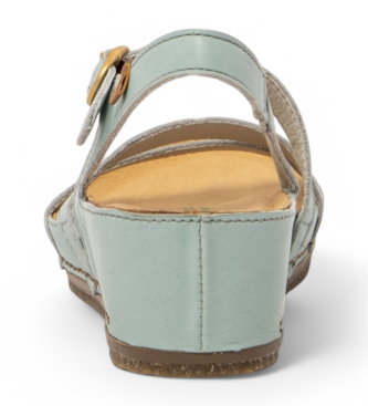 El Naturalista N5855 Sandali in pelle blu Picual 