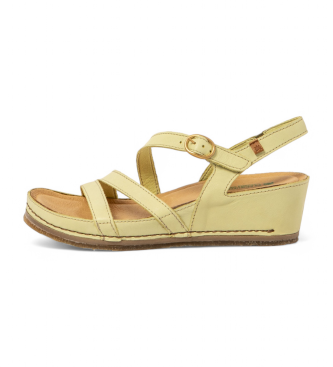 El Naturalista N5855 Picual sandales en cuir vert lime