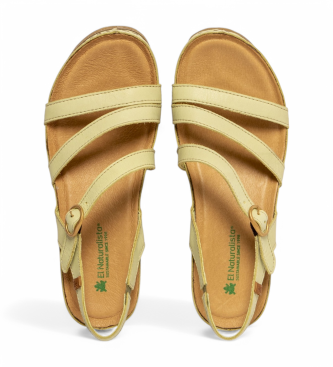 El Naturalista N5855 Picual sandales en cuir vert lime