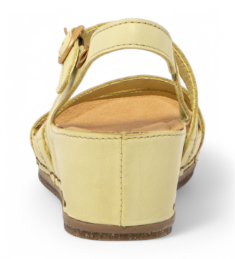 El Naturalista N5855 Picual sandales en cuir vert lime