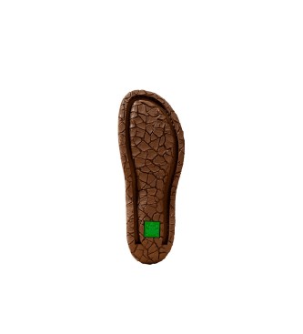 El Naturalista Leather Sandals N5860 Tabernas green