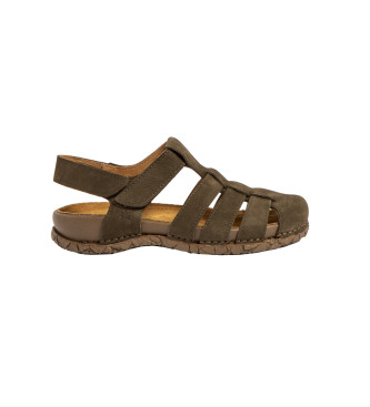 El Naturalista Leather Sandals N5862 brown Tabernas