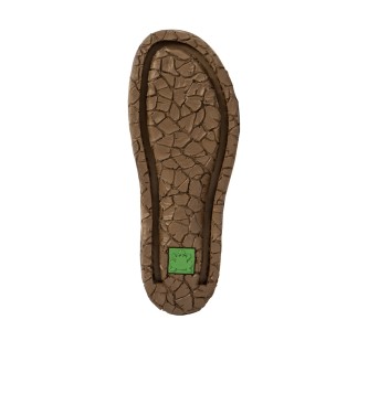 El Naturalista Leather Sandals N5863 Tabernas green