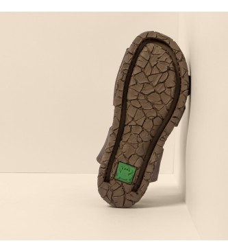 El Naturalista Leather Sandals N5863 Brown Tabernas
