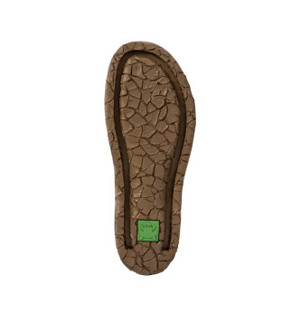 El Naturalista Leather Sandals N5863 Brown Tabernas