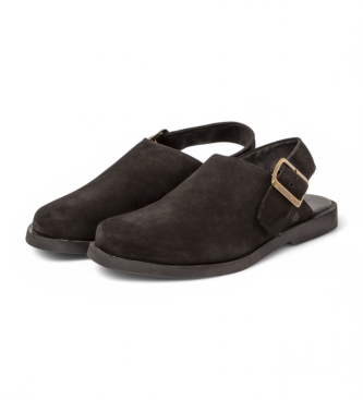 El Naturalista Leder N5871 Nubuck Washed Black/ Sandstone