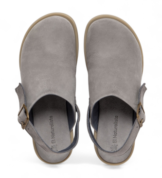 El Naturalista Skórzane buty N5871 Arenisca niebieski sandał