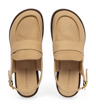 El Naturalista Chaussures en cuir N5872 Arenisca sandale beige