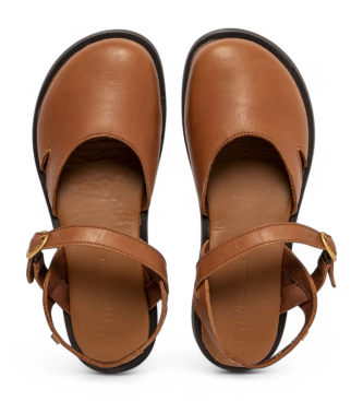 El Naturalista Sandales en cuir N5874 Arenisca marron