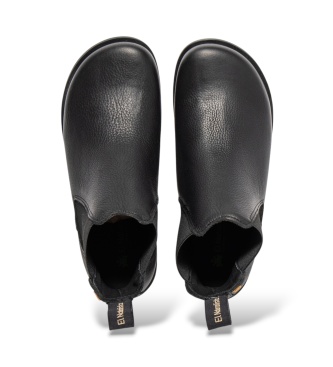 El Naturalista Sandstone black N5875 leather ankle boots