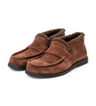 El Naturalista N5878 stivaletti in pelle marrone