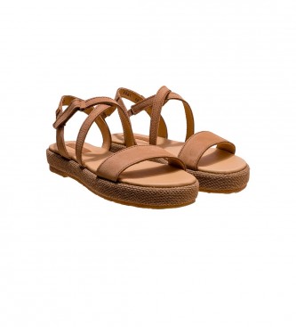 El Naturalista Leather sandals N5881 Bosana brown