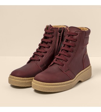 El Naturalista Leather ankle boots N5900 Wax Nappa Cherry / Arpea