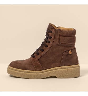 El Naturalista N5900S Arpea brown leather ankle boots brown -Heel height 4,5cm