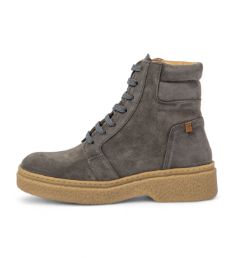 El Naturalista Leather ankle boots N5900S Arpea grey