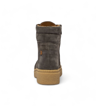 El Naturalista Botins em pele N5900S Arpea cinzento