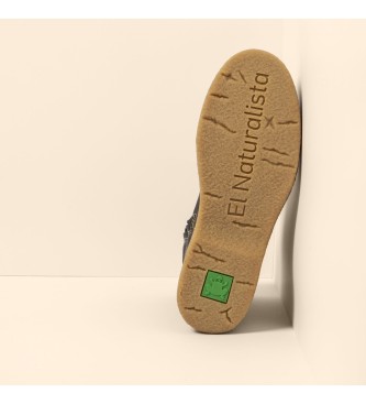 El Naturalista Skórzane buty za kostkę N5901 Arpea szare -Wysokość obcasa 4,5cm