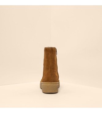 El Naturalista Skórzane buty za kostkę N5901 Silk Suede Toffee / Arpea
