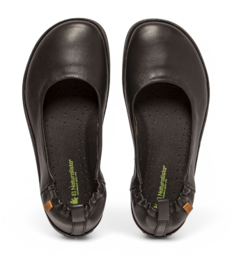 El Naturalista Bailarinas de piel N5912 negro