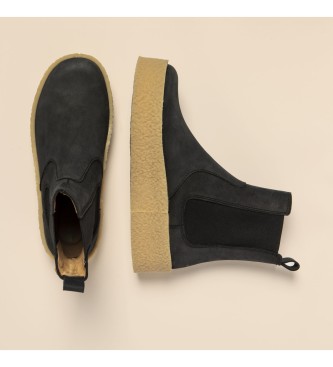 El Naturalista Leather ankle boots N5921 Pleasant black