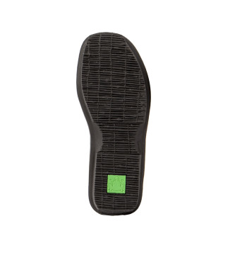 El Naturalista Leather Sandals N5930 Makisu black