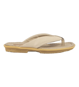 El Naturalista Lder sandaler N5931 Wax Nappa Makisu beige