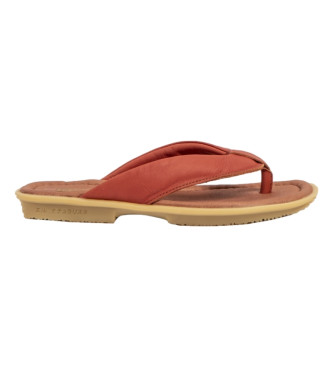 El Naturalista Leather sandal N5931 Wax Nappa Makisu orange