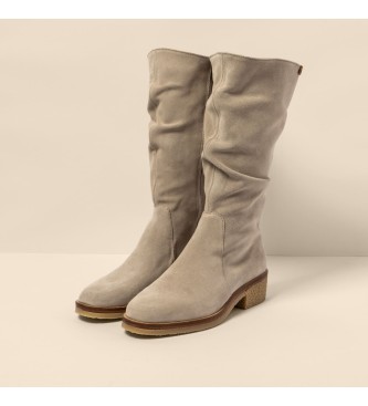 El Naturalista Leather boots N5942 Irati beige
