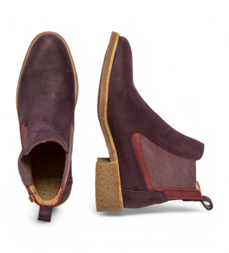 El Naturalista N5947 Stivaletti Irati in pelle bordeaux