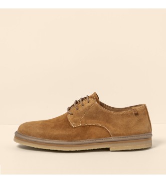 El Naturalista N5952 Silk Suede Toffee leather shoes