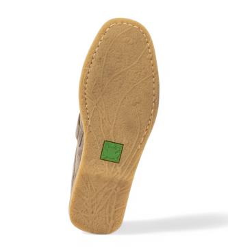 El Naturalista Mocassins de couro N5965 Plantae taupe