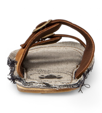 El Naturalista Sandalias de piel N598 Recyclus marrn