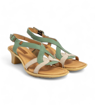 El Naturalista Leder Sandalen N5992 Igusa grn