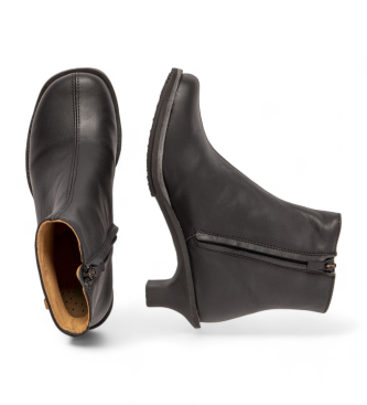 El Naturalista N5994 stivaletto in pelle nera