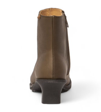 El Naturalista N5994 stivaletto in pelle verde
