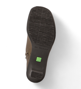 El Naturalista N5994 stivaletto in pelle verde