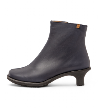 El Naturalista Leather ankle boots N5994 blue