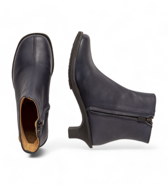 El Naturalista Leather ankle boots N5994 blue