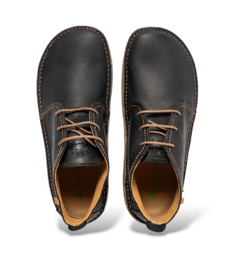 El Naturalista Tami Black Leather Shoes N6060