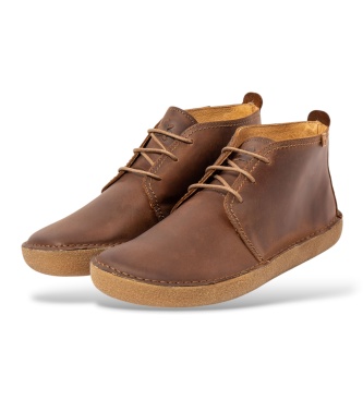 El Naturalista Tami Light Brown Leather Shoes N6060