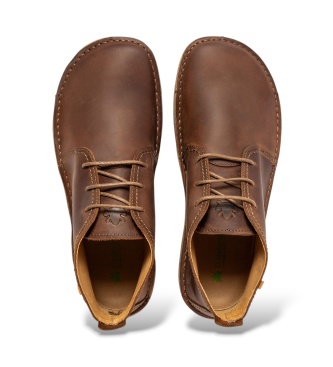 El Naturalista Tami Light Brown Leather Shoes N6060