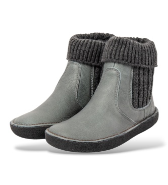 El Naturalista Botins de Pele N6062 Tami cinza