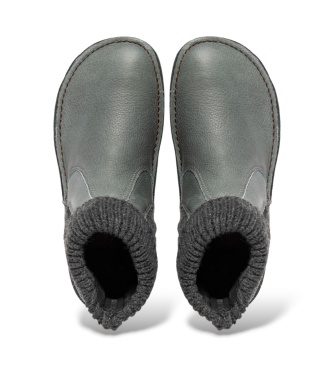 El Naturalista Botins de Pele N6062 Tami cinza