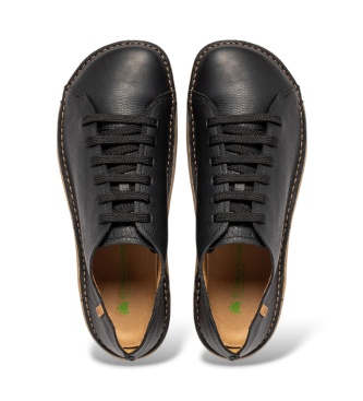 El Naturalista Tami Black N6064 Leather Shoes
