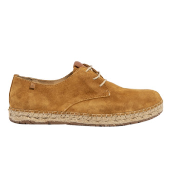 El Naturalista Leather shoes N678 Silk Suede Campos brown
