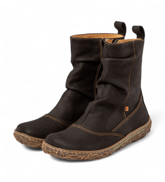 El Naturalista Leather ankle boots N722 Pleasant black