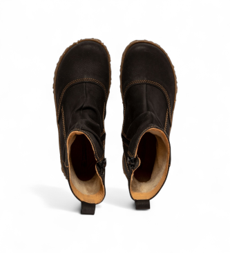 El Naturalista Leather ankle boots N722 Pleasant black