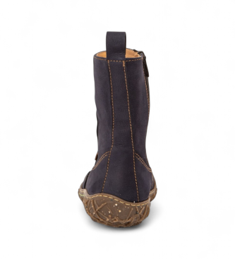 El Naturalista N722 Pleastant navy leather ankle boots
