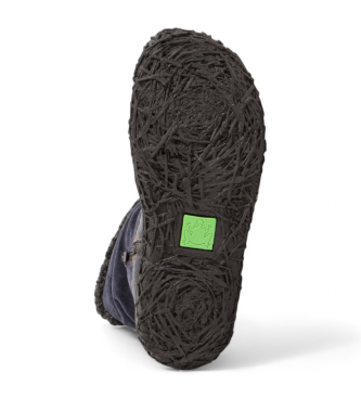 El Naturalista Botins em pele N758 navy